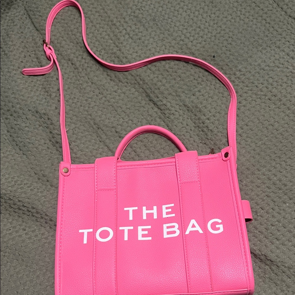 Pink Tote Bag